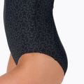 Speedo Boomstar Boomstar Allover Muscleback costum de baie dintr-o singură piesă pentru femei negru-gri 68-122999023 9