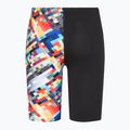 Pantaloni scurți de înot pentru copii Speedo Allover Digital Jammer black/white 2
