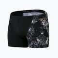 Speedo Allover V-Cut Aquqshort pentru bărbați negru/gri 68-09734F330 4