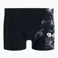 Speedo Allover V-Cut Aquqshort pentru bărbați negru/gri 68-09734F330