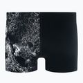Speedo Allover V-Cut Aquqshort pentru bărbați negru/gri 68-09734F330 2