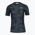 Tricou de înot pentru femei Speedo Boomstar Allover Rash Top blue