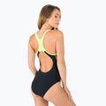 Speedo Fit Laneback costum de baie pentru femei negru/galben 68-11389F344 3