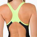 Speedo Fit Laneback costum de baie pentru femei negru/galben 68-11389F344 6