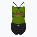 Speedo Ribbonback costum de baie o bucată pentru femei negru 68-1171717F333 8