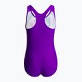 Costum de baie pentru copii Speedo Digital Placement, o singură piesă, violet și negru 2