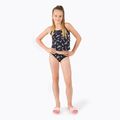 Speedo Printed Tie-Back Tankini Tankini pentru copii costum de baie din două piese negru 68-12380F390 5