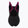 Speedo Boom Logo Splice Muscleback Costum de baie pentru femei B344 Negru 12900B344 2