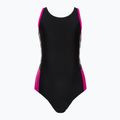 Speedo Boom Logo Splice Muscleback Costum de baie pentru copii B344 Negru 12859B344