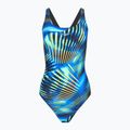 Costum de baie dintr-un element pentru femei Speedo Printed Medalist black/blue