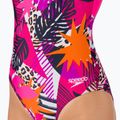 Costum de baie pentru femei Speedo Allover U-Back, o singură bucată, roz 68-07336G738 8