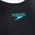 Speedo Placement Muscleback costum de baie o singură piesă pentru femei negru 68-08694 4