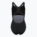 Speedo Digital Placement Medalist pentru femei costum de baie dintr-o bucată negru și albastru 68-12199G702 2