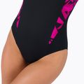 Speedo Hyperboom Splice Muscleback costum de baie o bucată pentru femei negru 68-13470G720 8