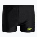 Speedo Plastisol Plastisol Placement slip de înot pentru copii negru 68-09530G690