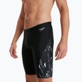 Speedo pentru bărbați Speedo Allover V-Cut slip de baie negru 68-113679177 2