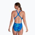 Speedo costum de baie o singură piesă pentru femei Allover Powerback albastru 68-06187 6