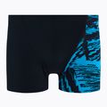 Speedo Allover V-Cut Aquushort pentru bărbați boxeri de înot D812 negru 68-09734D812