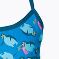 Speedo Flipper Phone Allover Vback pentru copii costum de baie dintr-o bucată albastru 68-12846 3