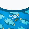 Speedo Flipper Phone Allover Vback pentru copii costum de baie dintr-o bucată albastru 68-12846 4