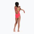 Speedo Lane Lane Line Back Solid roz 68-13441 costum de baie o piesă pentru copii 6