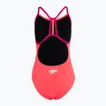 Speedo Lane Lane Line Back Solid roz 68-13441 costum de baie o piesă pentru copii 2