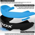 Protecție maxilar pentru copii RDX Mouth Junior blue 2