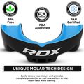 Protector maxilar RDX Mouth Guard blue 2