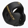 Cască de box RDX F6 matte golden 7