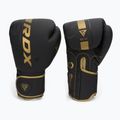 Mănuși de box RDX F6 negru-galbene BGR-F6MGL