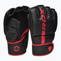 Mănuși de grappling RDX Grappling F6 matte red 2