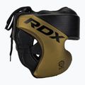 Cască de box RDX L1 Mark Pro Cheek Boxing Training Head Guard golden 2