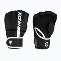 Mănuși de grappling RDX F6 negru-albe GGR-F6MW