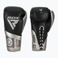 Mănuși de box RDX K1 Mark Pro Fight Boxing silver