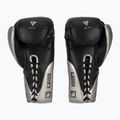 Mănuși de box RDX K1 Mark Pro Fight Boxing silver 3