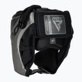 Cască de box RDX L1 Mark Pro Cheek Boxing Training Head Guard silver 3
