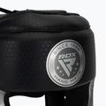 Cască de box RDX L1 Mark Pro Cheek Boxing Training Head Guard silver 4