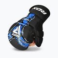 Mănuși de MMA RDX Grappling Shooter New Aura F17 black/blue 2