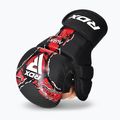 Mănuși de MMA RDX Grappling Shooter New Aura F17 black/red 2