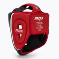 Cască de box RDX Head Guard Aura Plus T-17 red 3