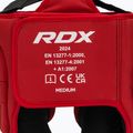 Cască de box RDX Head Guard Aura Plus T-17 red 5