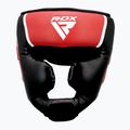 Cască de box RDX Head Guard Aura Plus T-17 red 2