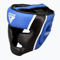 Cască de box RDX Head Guard Aura Plus T-17 blue 4