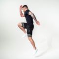 Pantaloni scurți de antrenament RDX T16 black/grey 11