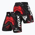 Pantaloni scurți de antrenament pentru bărbați RDX IMMAF Approved MMA Fight & Training red 5
