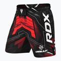 Pantaloni scurți de ciclism pentru bărbați RDX IMMAF Approved MMA black