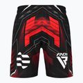 Pantaloni scurți de ciclism pentru bărbați RDX IMMAF Approved MMA black 3