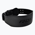 Centură pentru ridicarea greutăților RDX Belt 4" Leather black 3