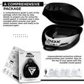 Protector maxilar RDX Mouth Guard white/black 3