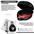 Protector maxilar RDX Mouth Guard black/red 4